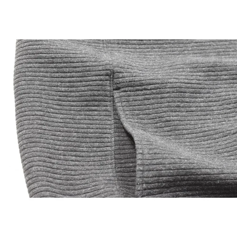 Gerry Mens XXL Black Ribbed Textured Quarter Snap Pullover Sweater Pockets 13521